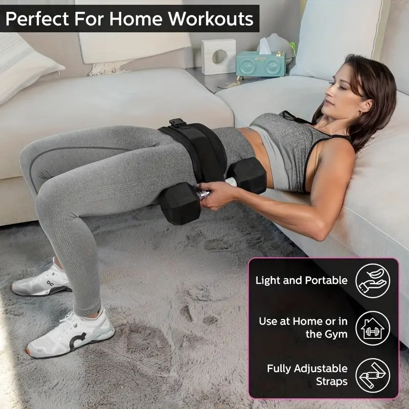 Adjustable Resistance Hip Thrust Belt - Image 3