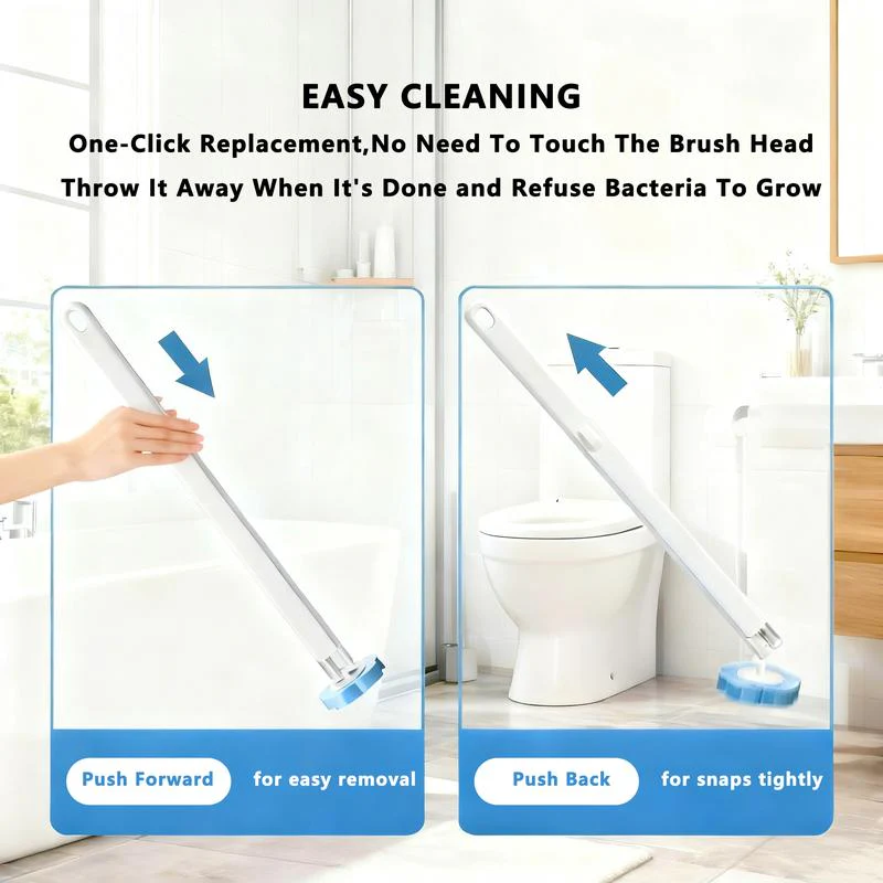 Disposable Toilet Brush Set (+12 Refills) - Image 8