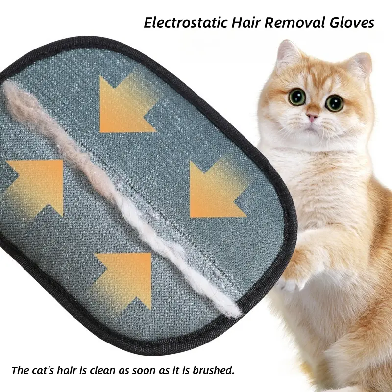 Electrostatic Pet Hair Removal Gloves - Image 5