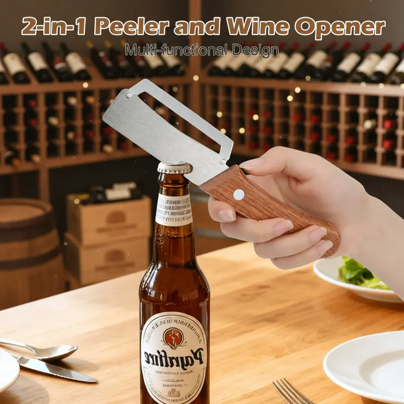 Multi Functional Stainless Steel Kitchen Peeler - Image 5