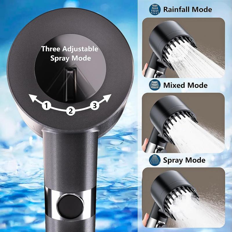 Filtered High Pressure Handheld Shower Head - Image 7