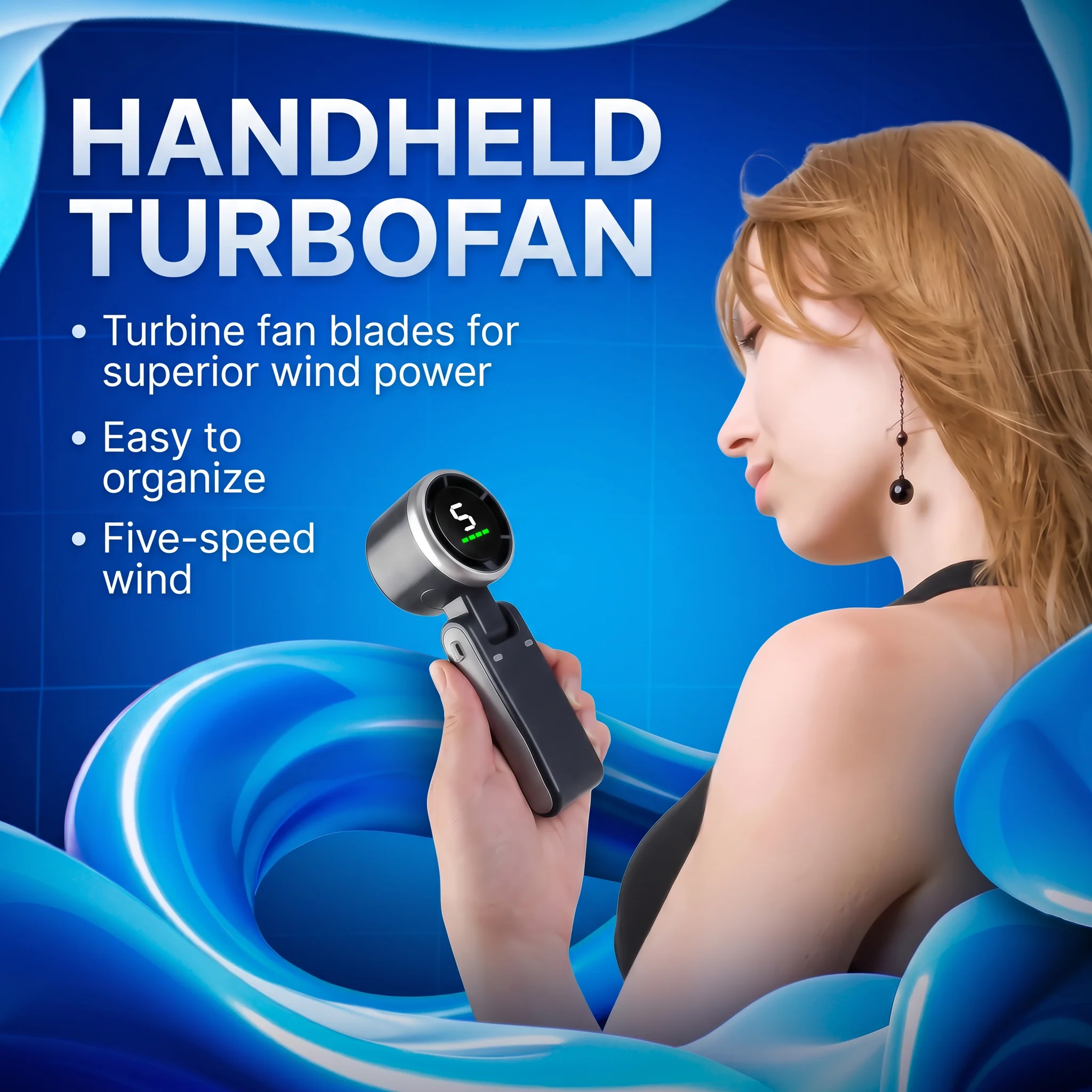 Portable Handheld Turbo Fan - Image 4