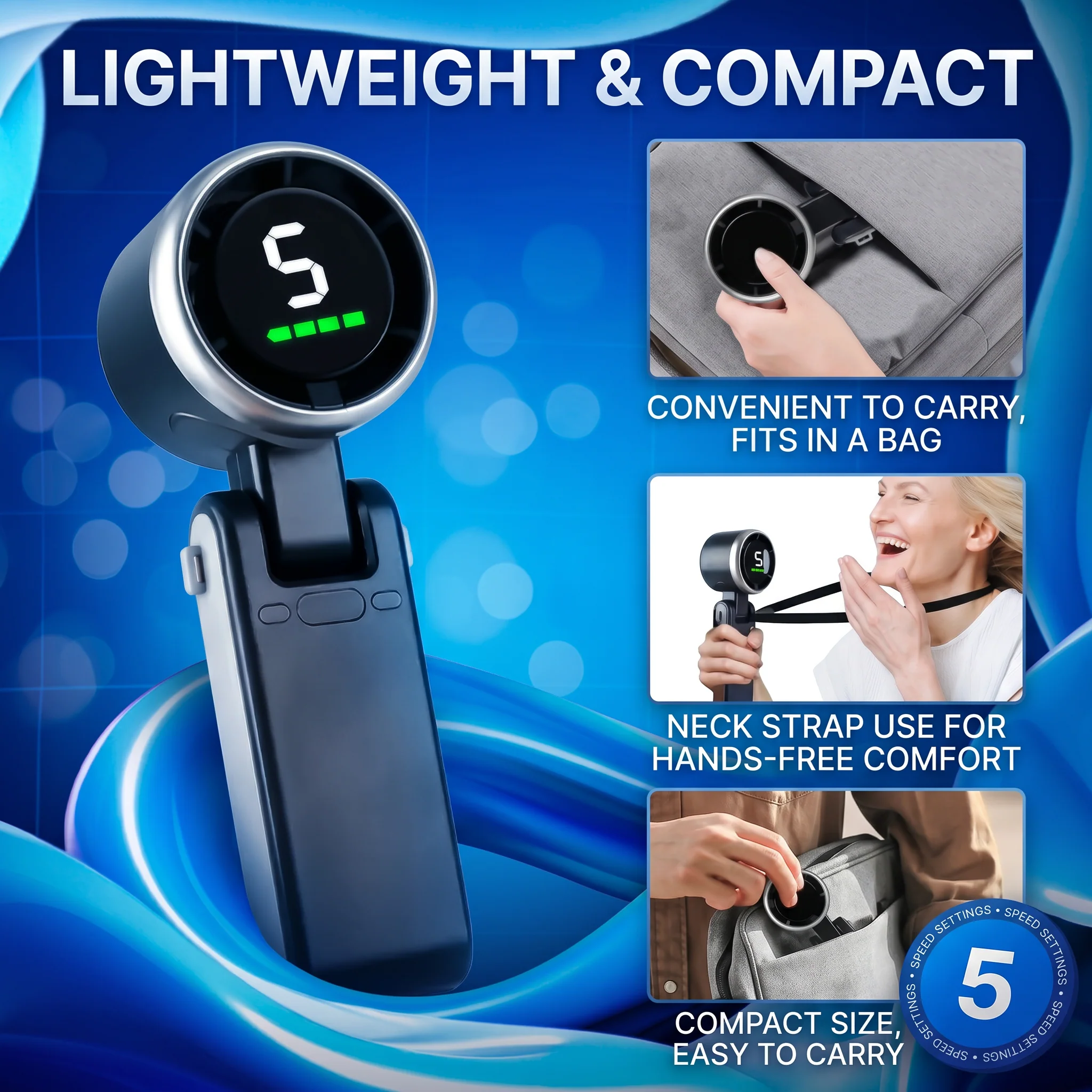 Portable Handheld Turbo Fan - Image 5