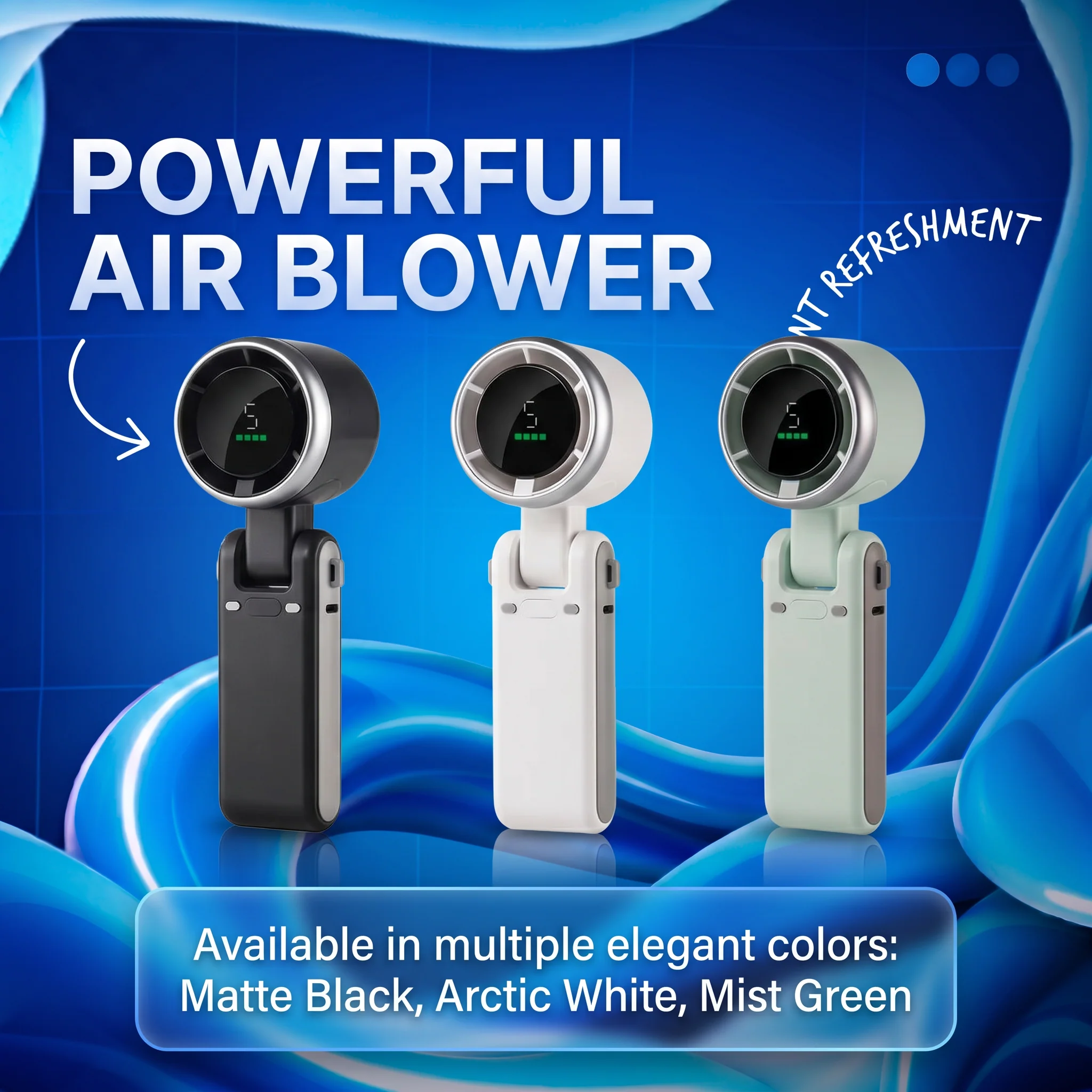 Portable Handheld Turbo Fan - Image 8