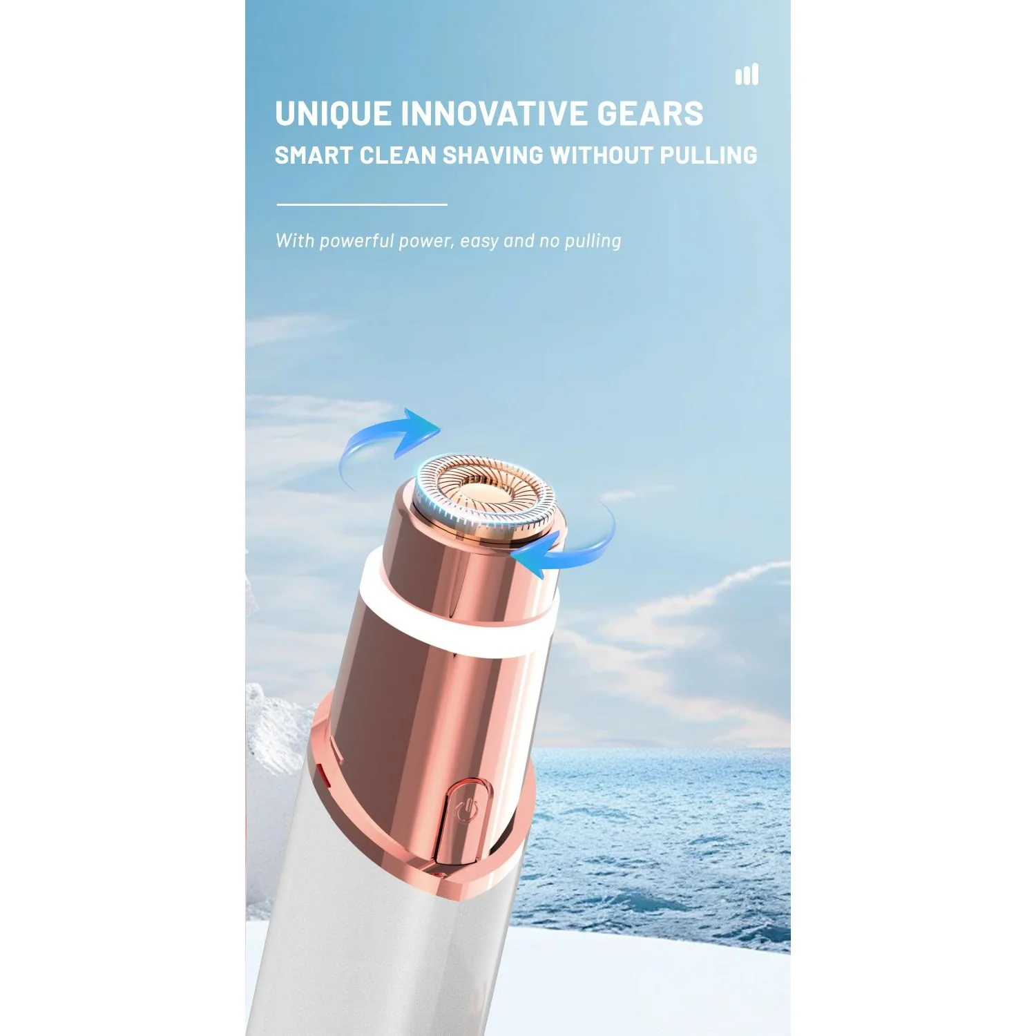 Premium 2-in-1 Facial Hair Remover & Nose Trimmer - Image 5