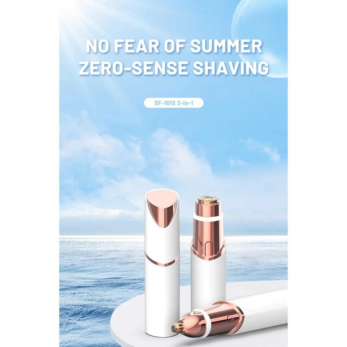 Premium 2-in-1 Facial Hair Remover & Nose Trimmer - Image 8