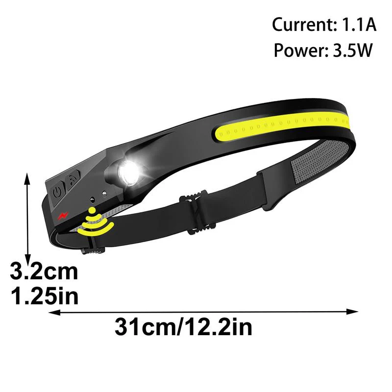 Rechargeable Headlamp with Motion Sensor - Image 6