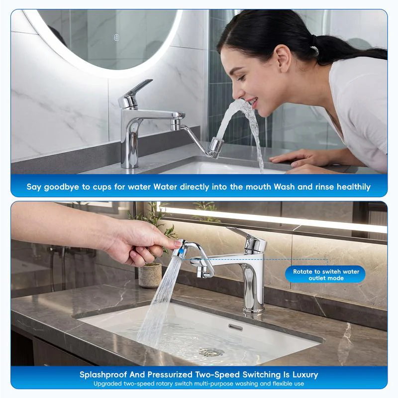 Rotatable Faucet Aerator Extension - Image 3