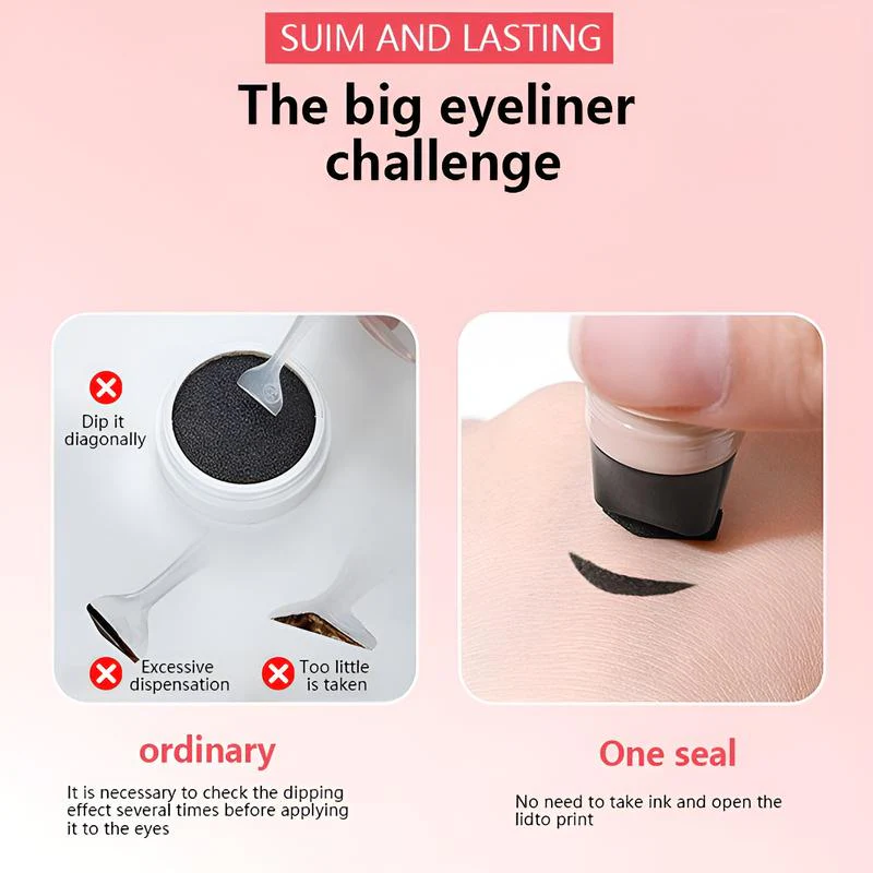 Rotating Dual-Head Eyeliner Stamp Pen - Image 4