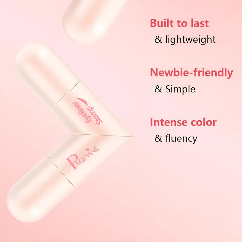 Rotating Dual-Head Eyeliner Stamp Pen - Image 7